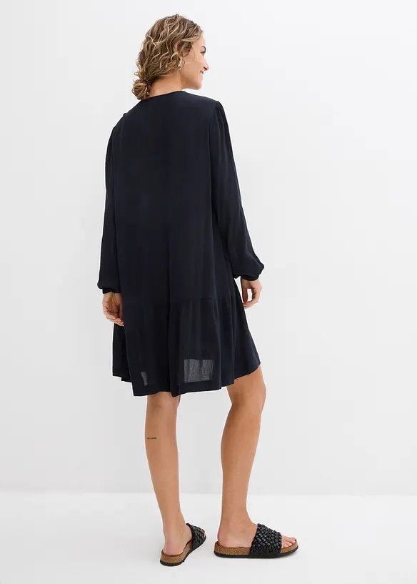 Tunikakjole i lett viskose, bonprix