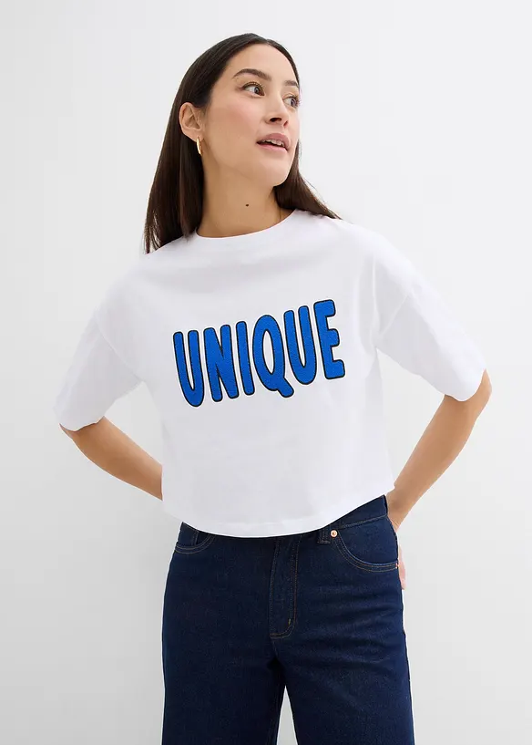T-skjorte i 100% bomull, bonprix