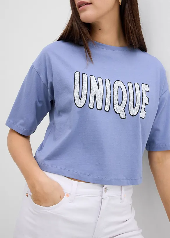 T-skjorte i 100% bomull, bonprix