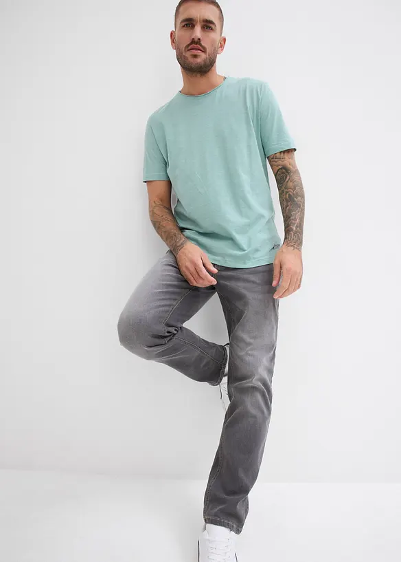 T-skjorte i &oslash;kologisk bomull, bonprix