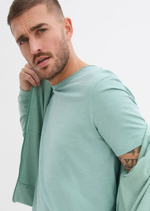 T-skjorte i &oslash;kologisk bomull, bonprix