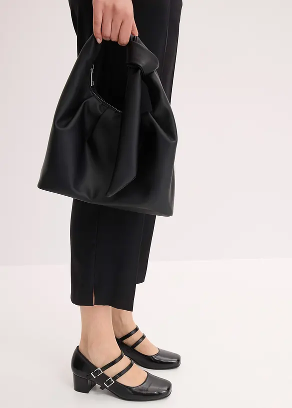 3/4-lang bukse i smal modell med splitt, bonprix