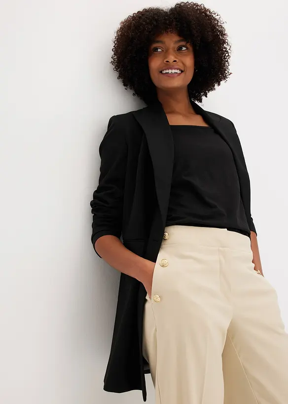 Lang blazer med dekorative knapper, bonprix