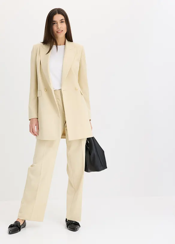 Lang blazer med dekorative knapper, bonprix