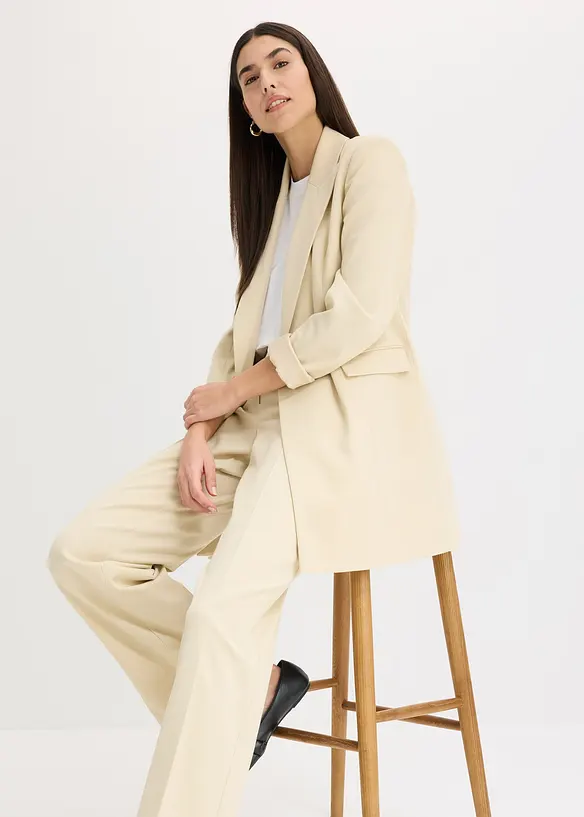 Lang blazer med dekorative knapper, bonprix