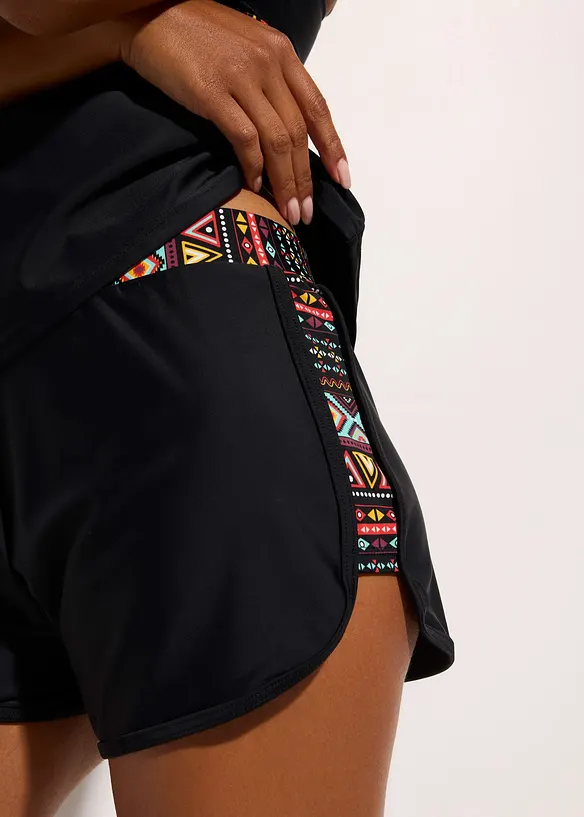 Lang tankini med badeshorts (2-delt sett), bonprix