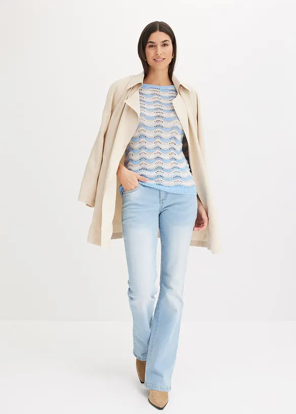 Bootcut-jeans Mid Waist, Stretch, bonprix