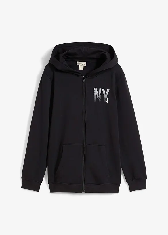 Hettejakke i myk bomullsmiks, bonprix