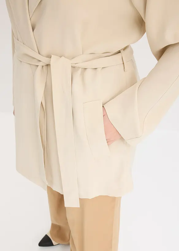 Trenchcoat i kort modell, bonprix