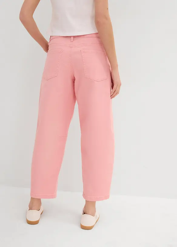 Twillbukse i bomull med stretch, bonprix