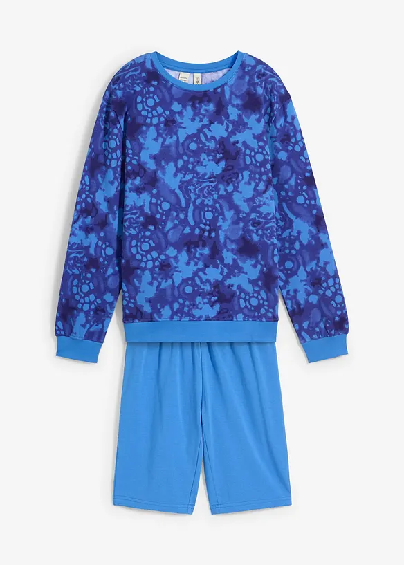 Sweatshirt og sykkelbukse (2-delt sett), bonprix