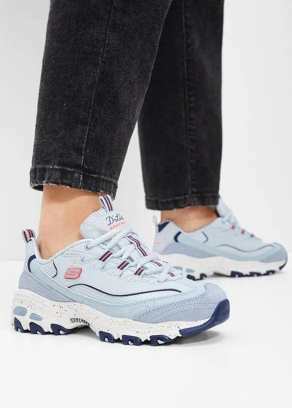 Chunky sneakers med memoryskum fra Skechers, Skechers
