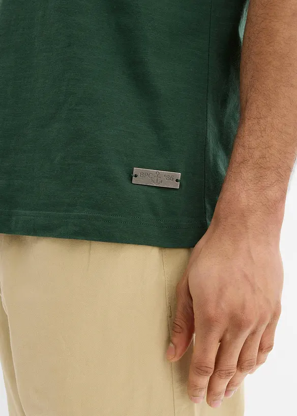 T-skjorte i &oslash;kologisk bomull, bonprix