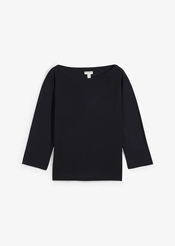 Off shoulder-topp i myk modalmiks, bonprix