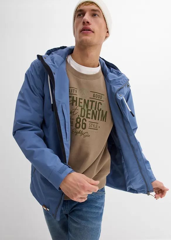 Funksjonsjakke i vannavvisende materiale, bonprix