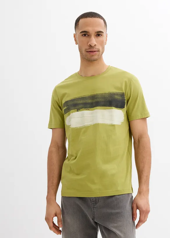 T-skjorte i 100% &oslash;kologisk bomull, bonprix