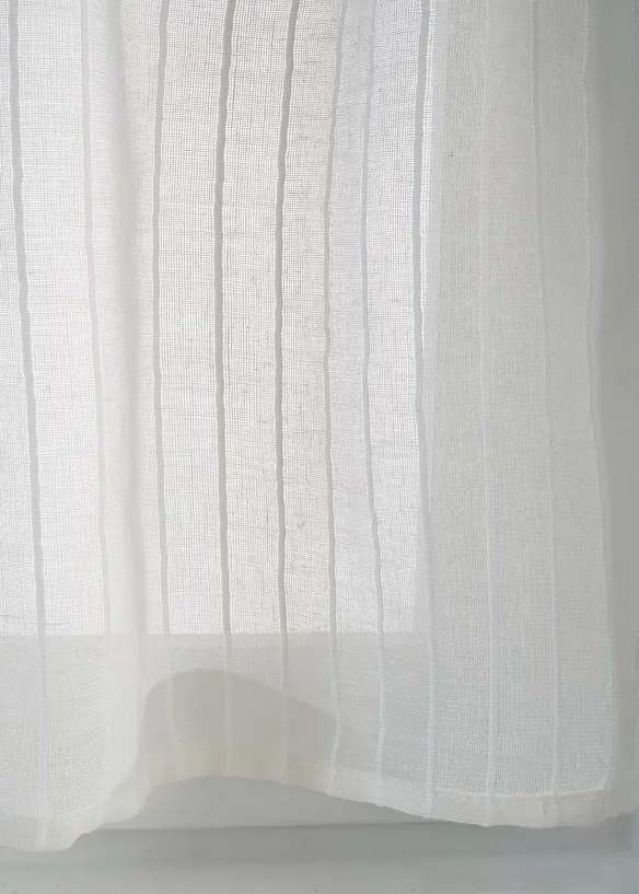 Gardinkappe med fint stripemønster, bonprix