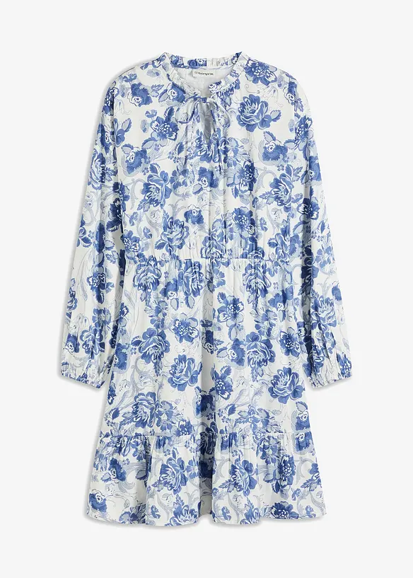 Satengkjole med print, bonprix