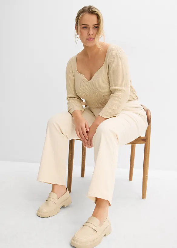 Straight-jeans, Mid Waist, bonprix