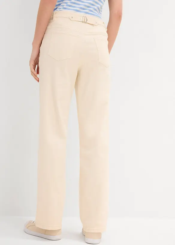 Straight-jeans High Waist, Low Stretch, bonprix