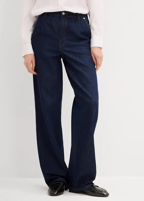 Straight-jeans High Waist, Low Stretch, bonprix