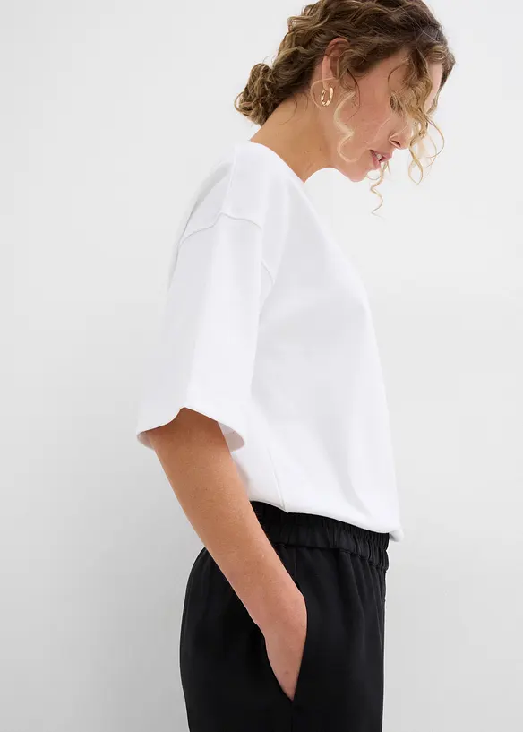 Culottes i myk viskosemiks, bonprix