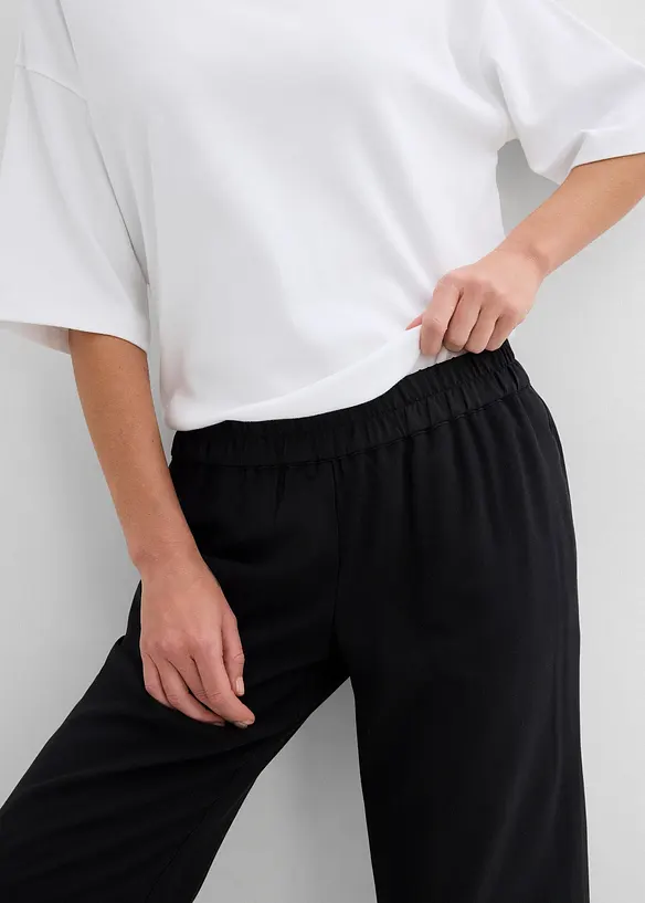 Culottes i myk viskosemiks, bonprix