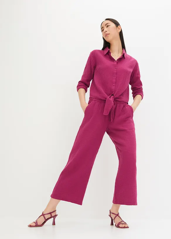 Musselinbluse, bonprix