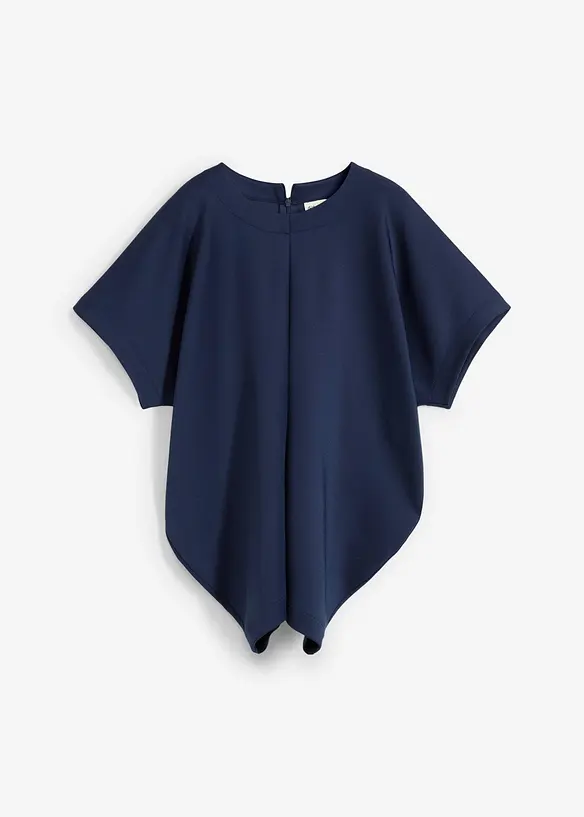 Topp med drapering i midjen, bonprix