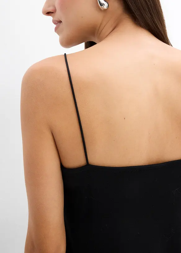 Asymmetrisk stroppetopp i viskosemiks, bonprix