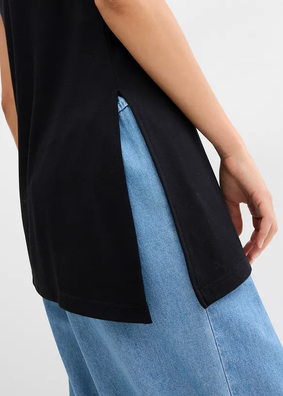 Asymmetrisk stroppetopp i viskosemiks, bonprix