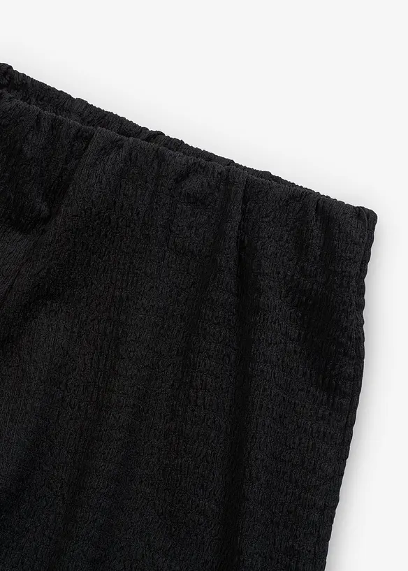 Jerseyshorts i lett krepp, bonprix