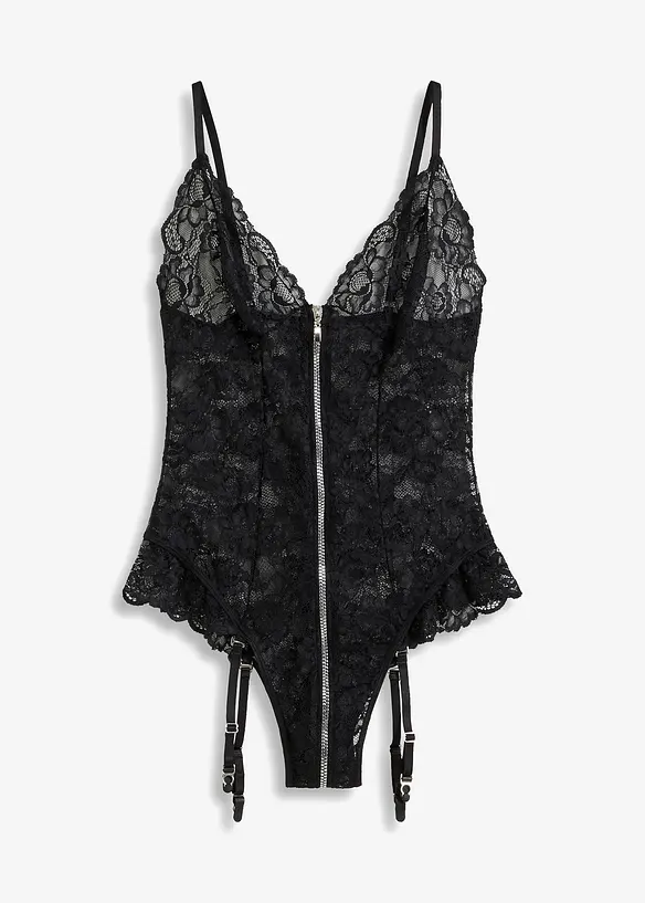 Body med glidelås, bonprix