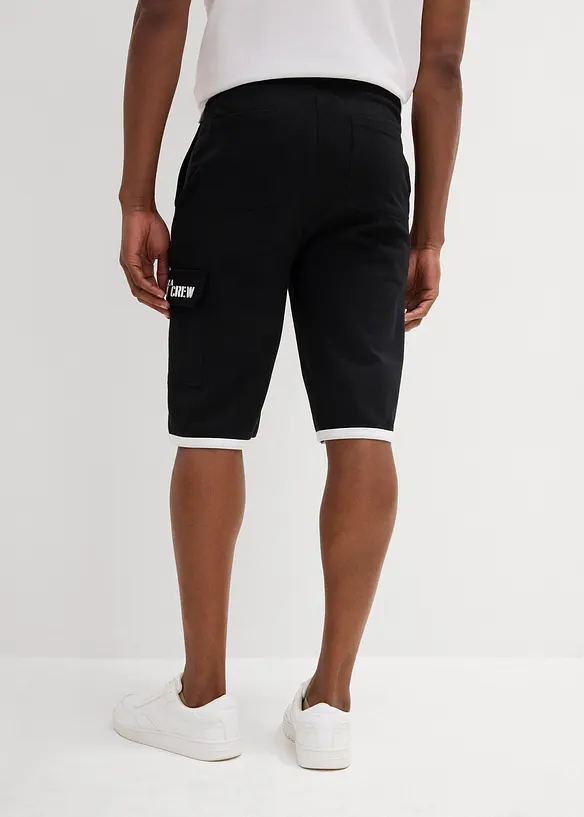 Trikot-bermudashorts i lang modell, bonprix