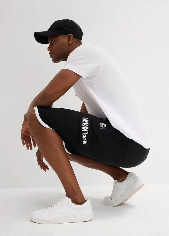 Trikot-bermudashorts i lang modell, bonprix