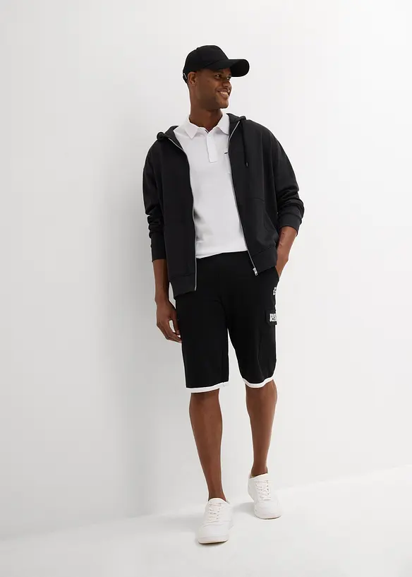 Trikot-bermudashorts i lang modell, bonprix