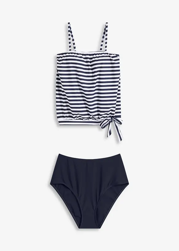 Oversized tankini med avtagbare stropper, bonprix