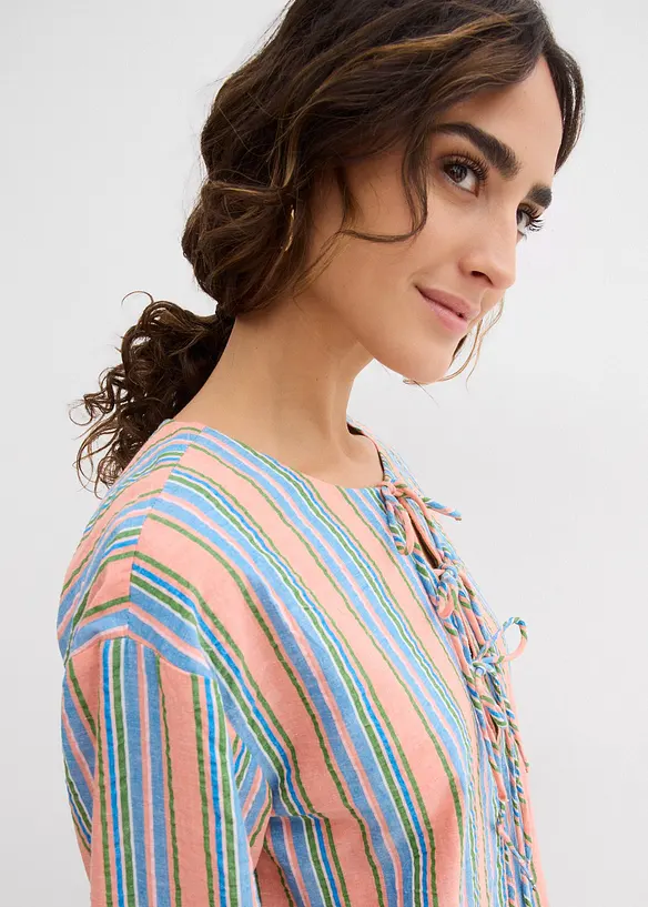 Bluse i 100% bomull, bonprix