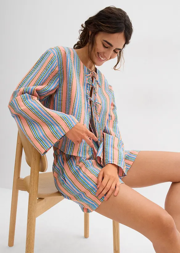 Bluse i 100% bomull, bonprix