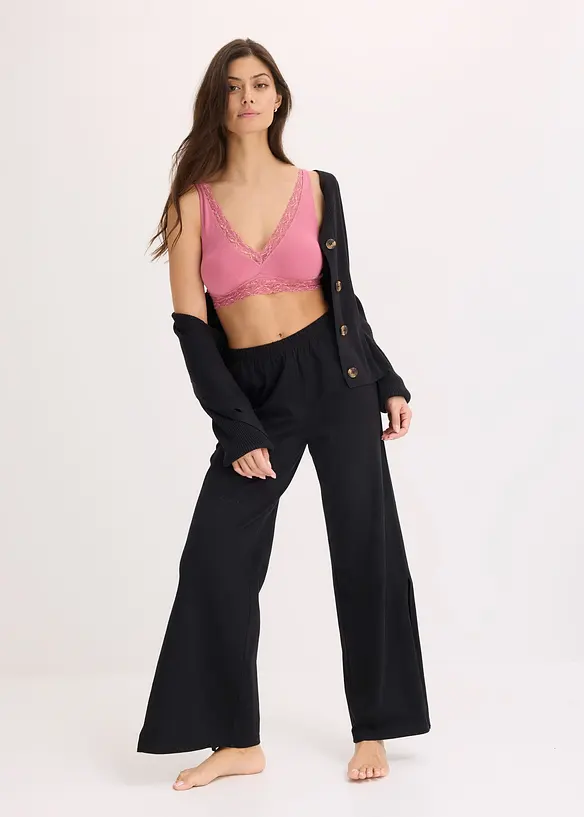 Feel Comfort-bralette i mykt materiale (2-pack), bonprix