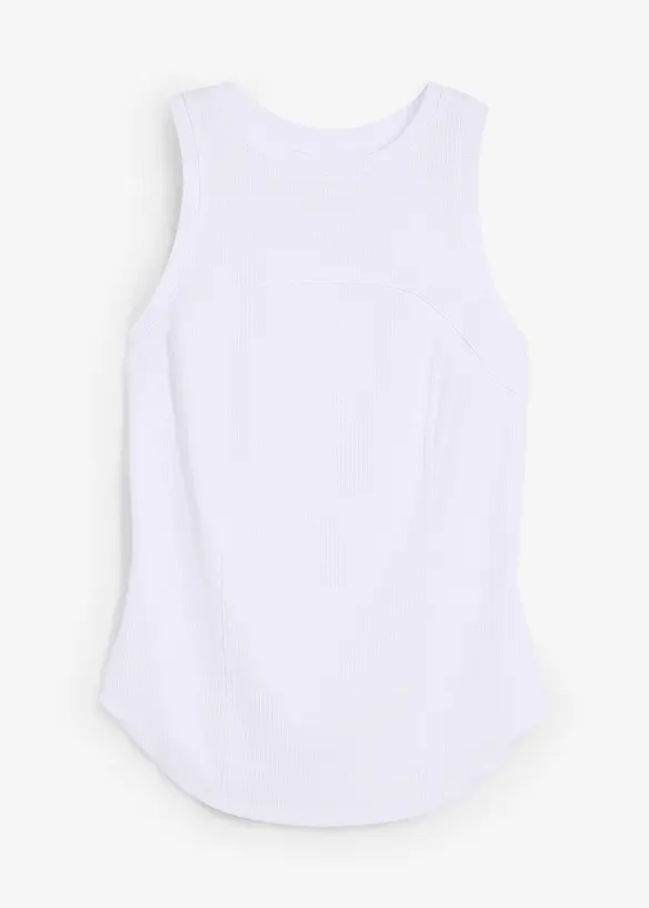 Singlet med pyntestikninger, bonprix