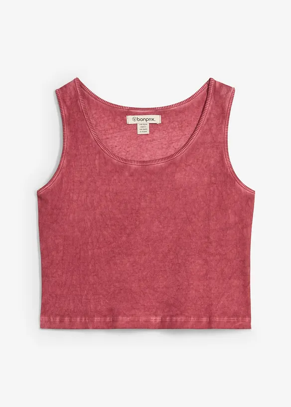 Singlet av ren økologisk bomull, bonprix
