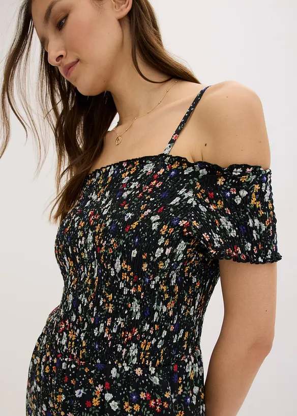 Jumpsuit i jerseykrepp, bonprix