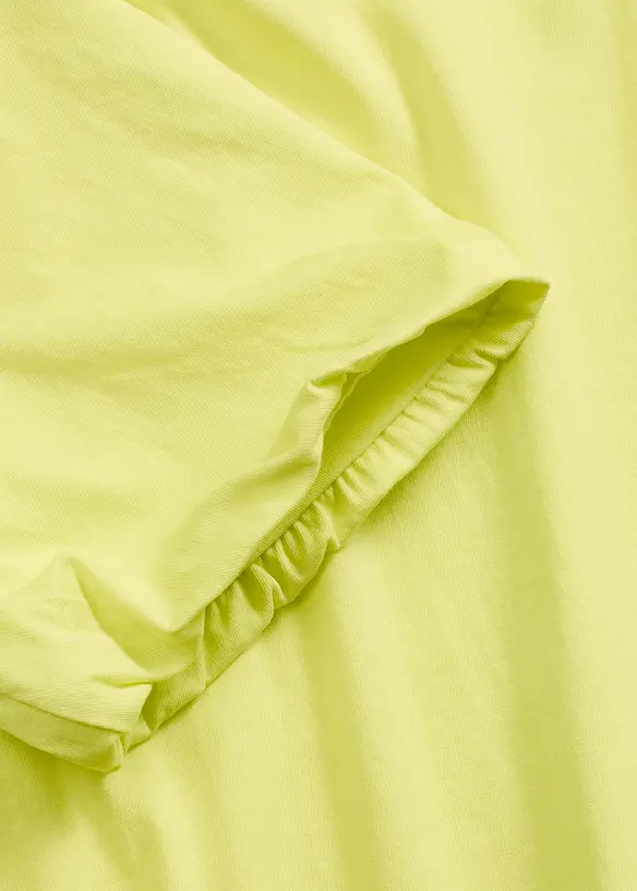 Oversized topp av ren økologisk bomull, bonprix
