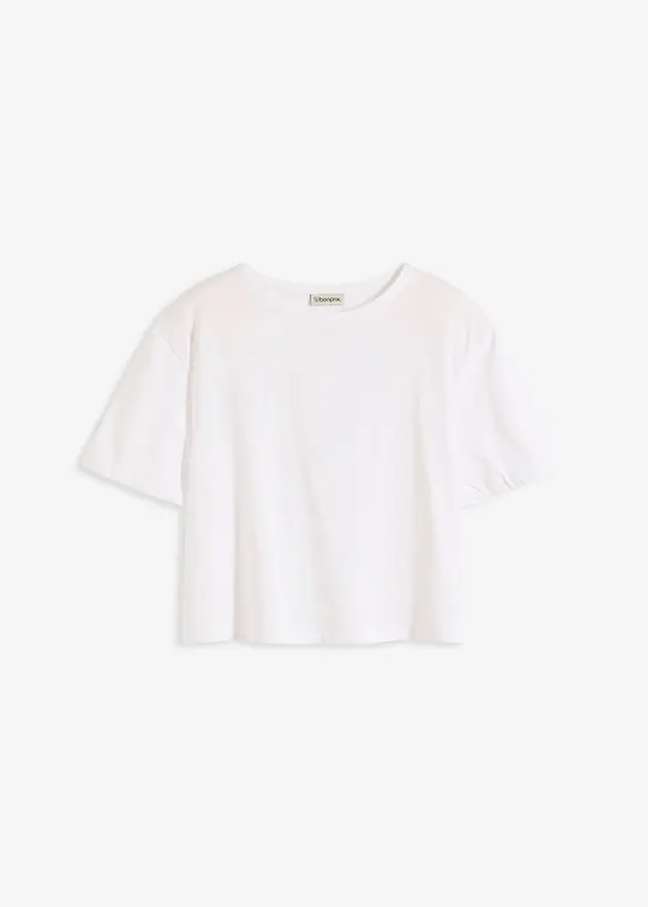 Oversized topp av ren økologisk bomull, bonprix