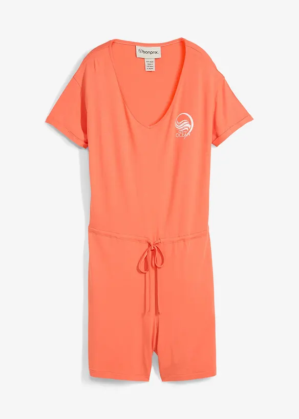 Jumpsuit i jersey i lett viskosemiks, bonprix