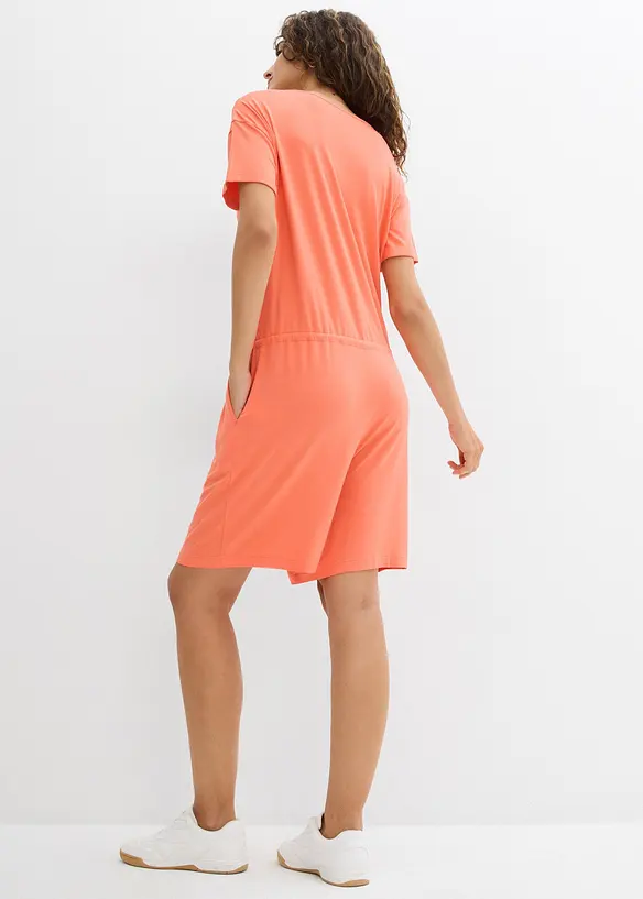 Jumpsuit i jersey i lett viskosemiks, bonprix