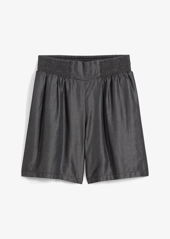 Slip on-shorts med smock-linning, bonprix