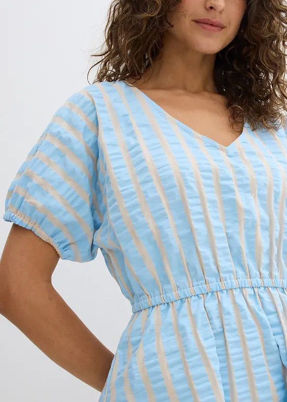 Kjole av luftig musselin, bonprix