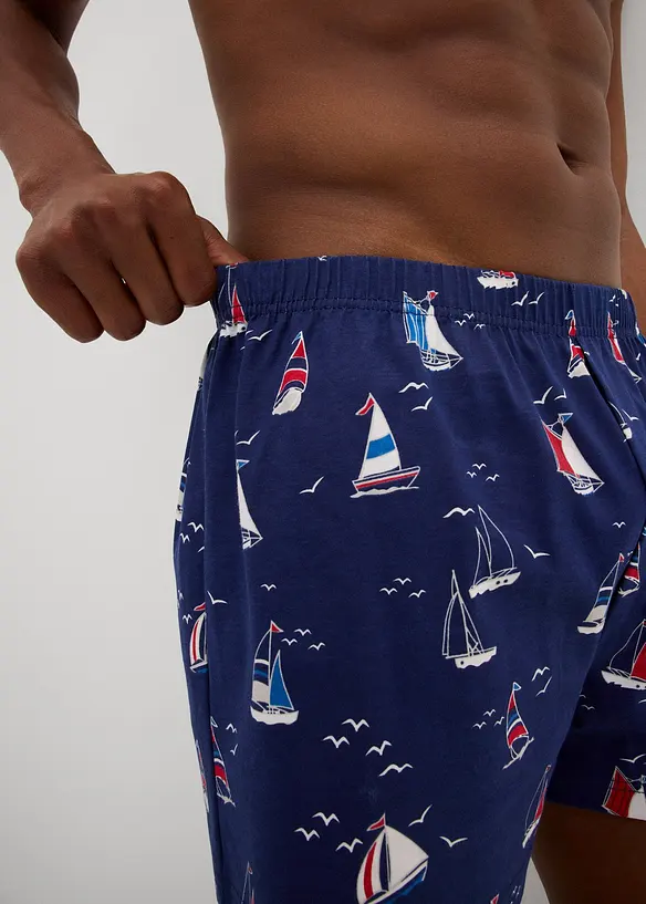 Boksershorts i jersey (3-pack), bonprix